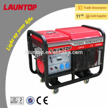 LAUNTOP generador diesel de 10kw con 4 tiempos, refrigerado por aire, bicilíndrico